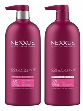Nexxus Color Assure Shampoo & Conditioner - Jumbo 32oz pumps - Sulfate Free New